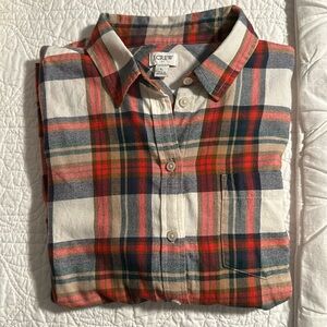 J. crew Women’s Flannel shirt
